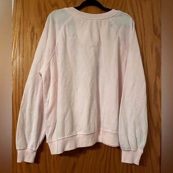 Odd People by Recycled Karma Crystal Pink Sweatshirt - NWOT - Size M - Picture 3 of 10